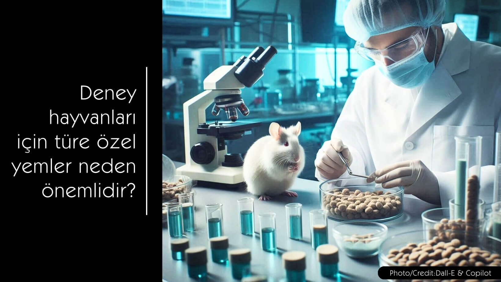 Deney hayvanları için tür spesifik özel yemler neden önemlidir? - MVC Organic Yem