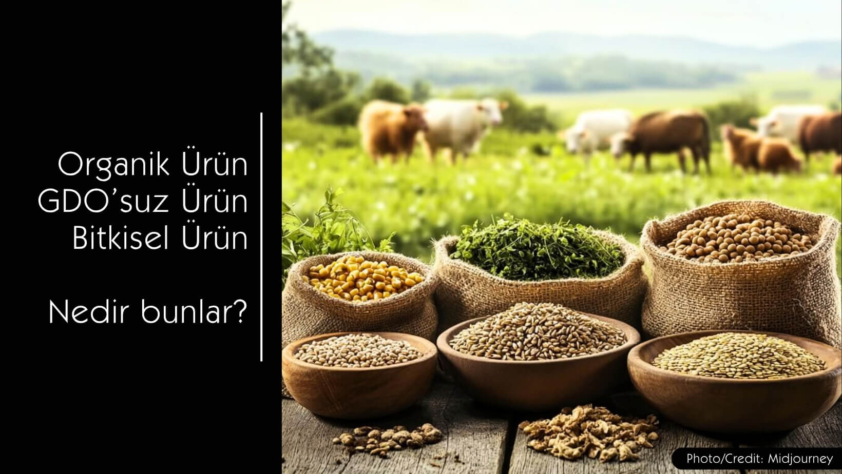 Organik Ürünler - GDO’suz Ürünler - Bitkisel Ürünler - MVC Organic Yem