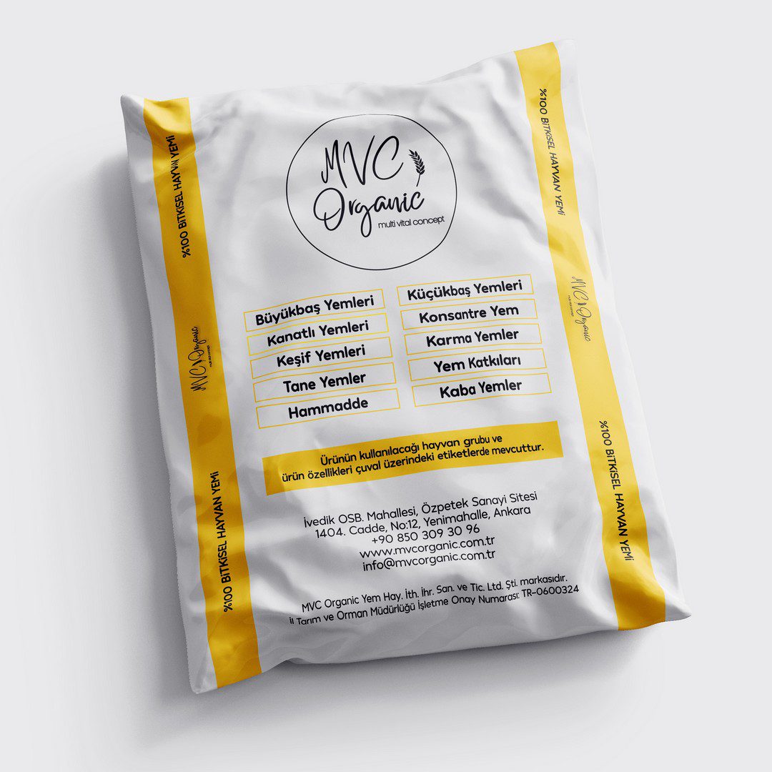 Premium Evcil Tavşan Yemi - MVC Organic Yem