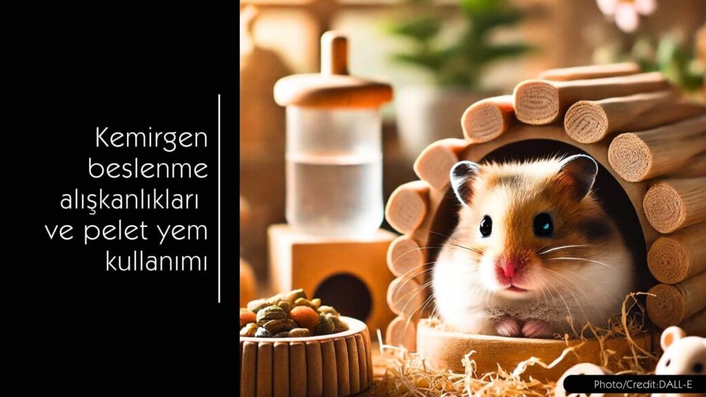 Kemirgen beslenme alışkanlıkları ve pelet yem kullanımı
