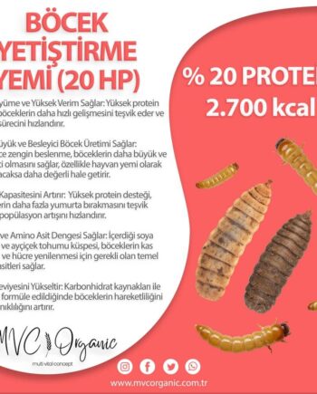 Böcek Yetiştirme Yemi (20HP)